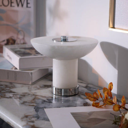 Aesmoze Alabaster Table Lamp 7