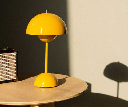 Retro Style Mushroom Table Lamp Warm Ambient Light
