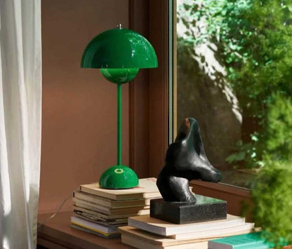 Retro Style Mushroom Table Lamp Warm Ambient Light
