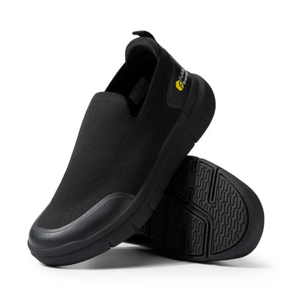 Comfortable Airy Mens Slip On Loafers - Lusomart
