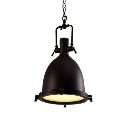 Sleek Contemporary Black Hanging Light Ceiling Fixture - Lusomart