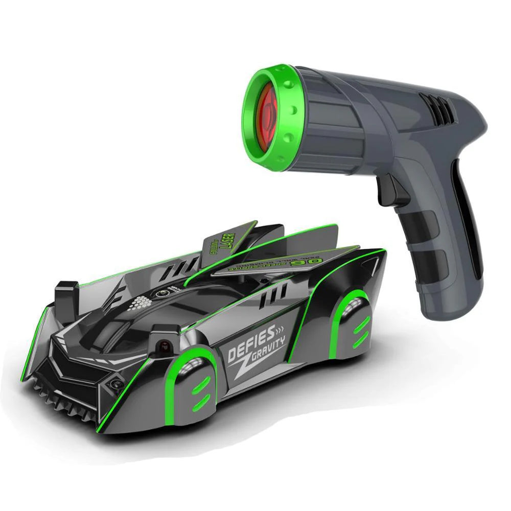 Remote Control Wall Climbing Car Toy with Laser Guide