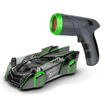 Remote Control Wall Climbing Car Toy with Laser Guide