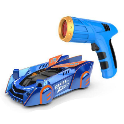 Remote Control Wall Climbing Car Toy with Laser Guide