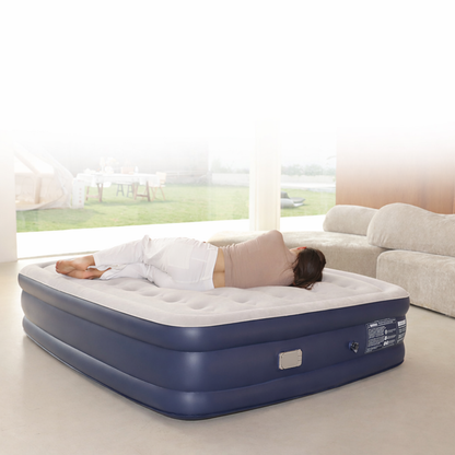 Comfortable Inflatable Double Camping Air Mattress Bed