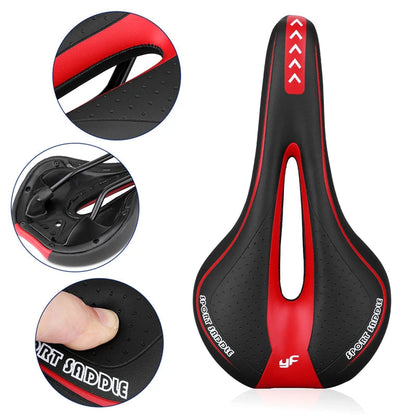AirRide – Extra Soft Gel Bike Saddle with Hollow Design & Non-Slip Surface for MTB & Road Cycling 4