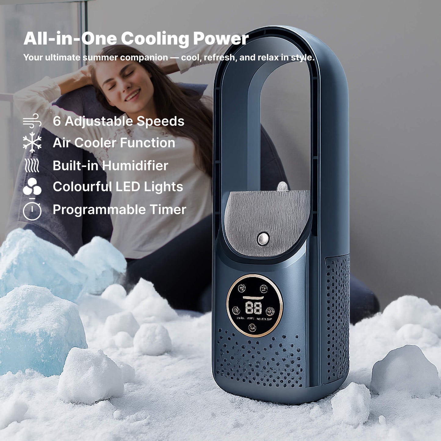 Compact Silent Personal Air Conditioner