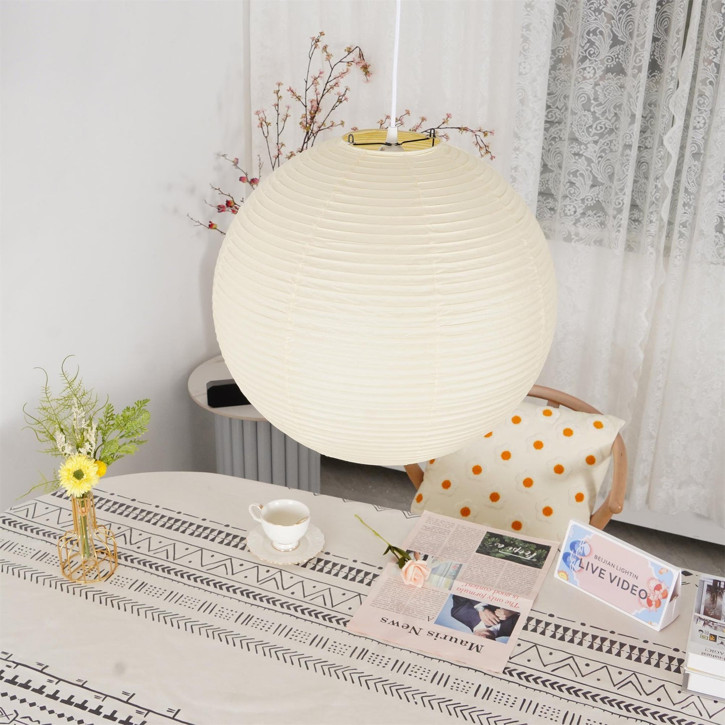 Simple Elegant Mid Century Pendant Light
