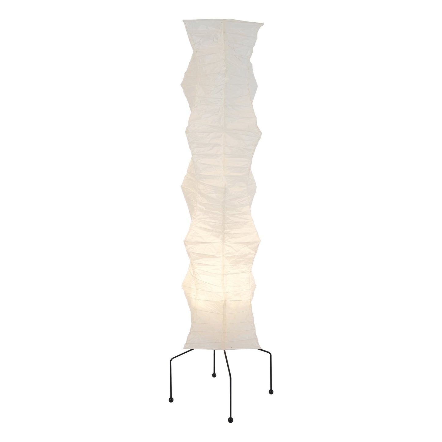 Asian Style Rice Paper Floor Light