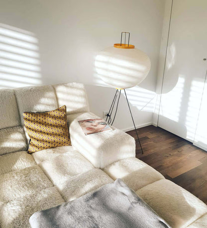 Asian Style Rice Paper Floor Light