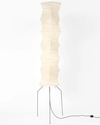 Asian Style Rice Paper Floor Light