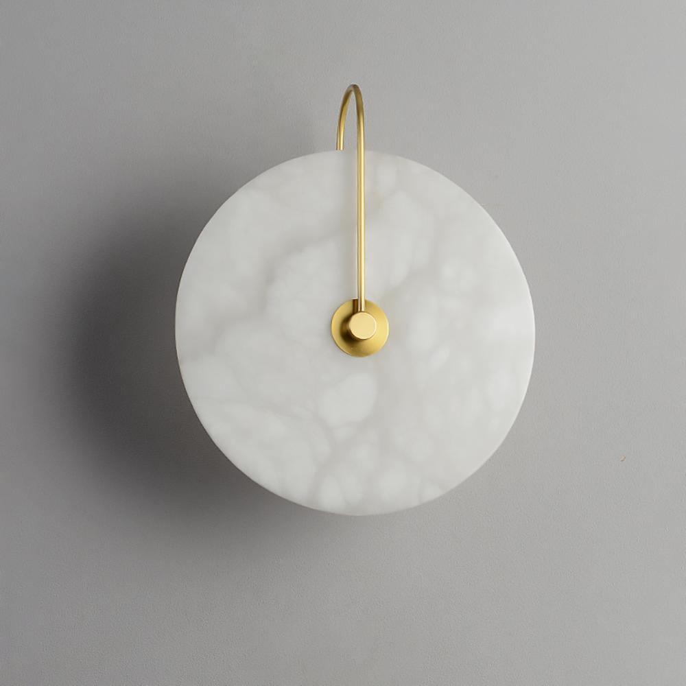 White LED Wall Light with Adjustable Black Arm