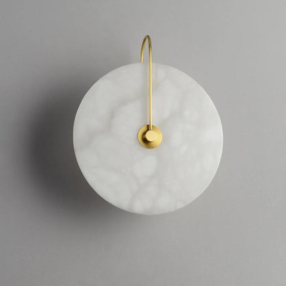 White LED Wall Light with Adjustable Black Arm