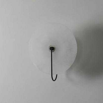 White LED Wall Light with Adjustable Black Arm
