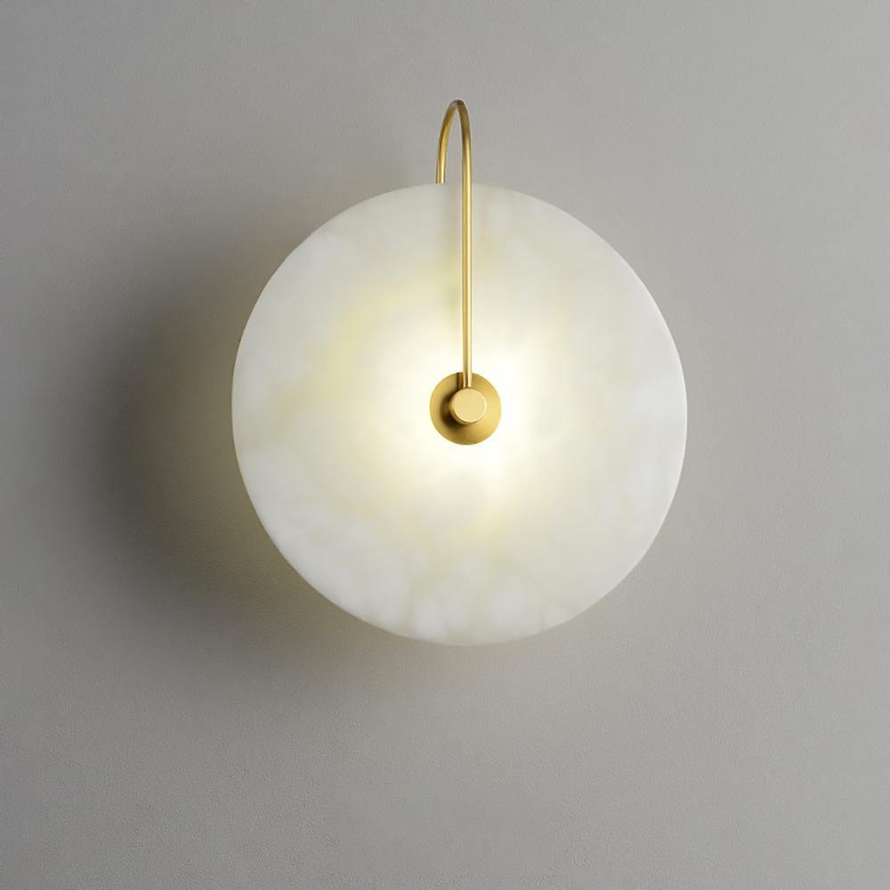White LED Wall Light with Adjustable Black Arm