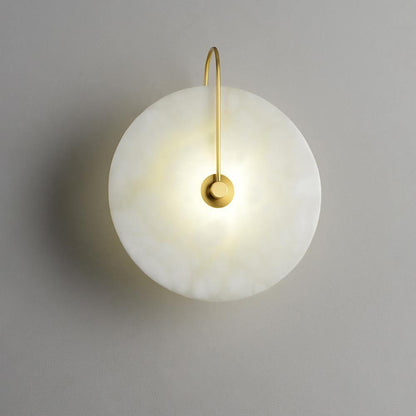 White LED Wall Light with Adjustable Black Arm