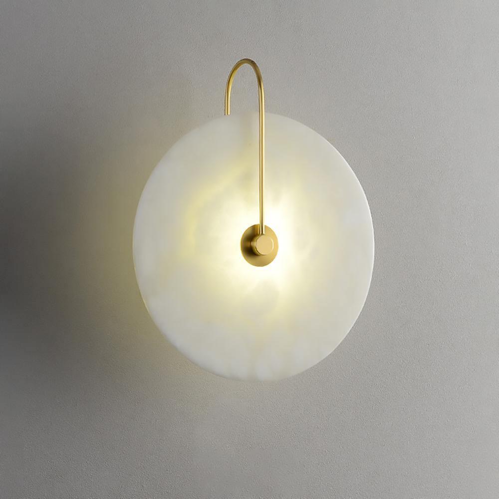 White LED Wall Light with Adjustable Black Arm