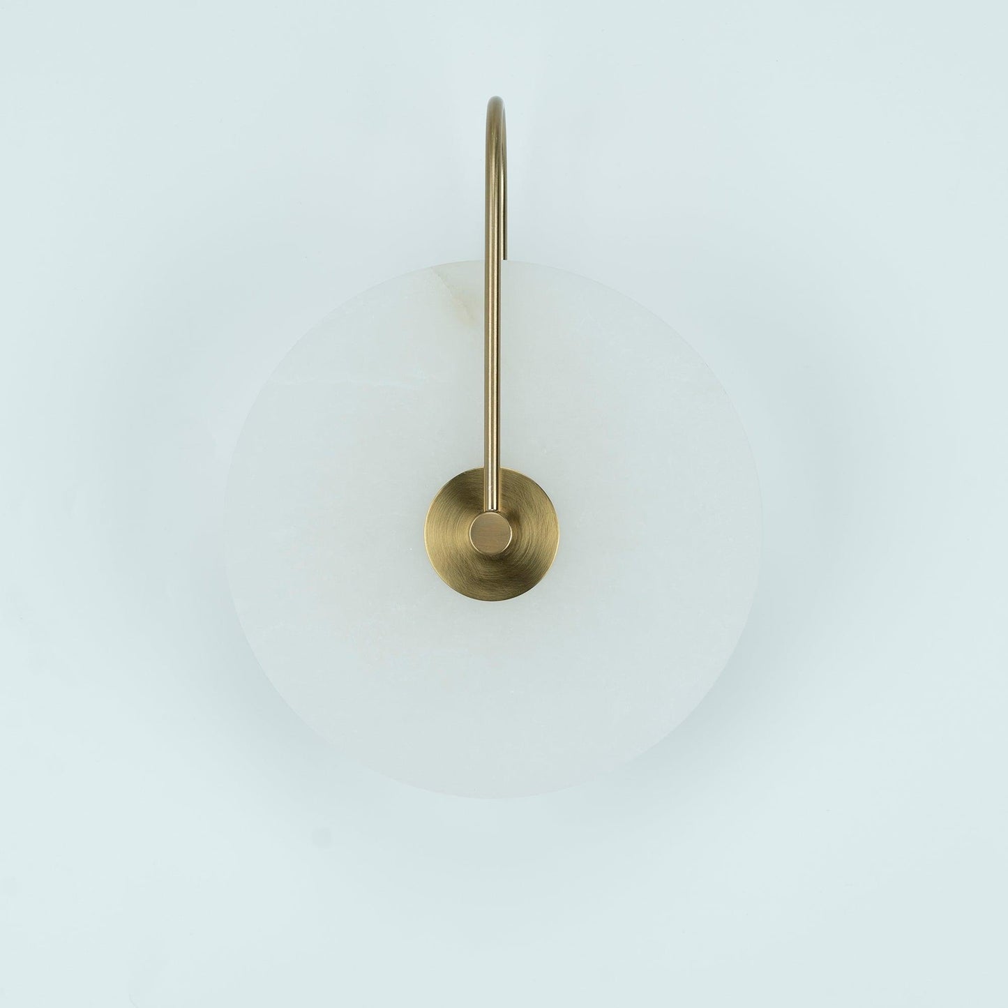 White LED Wall Light with Adjustable Black Arm