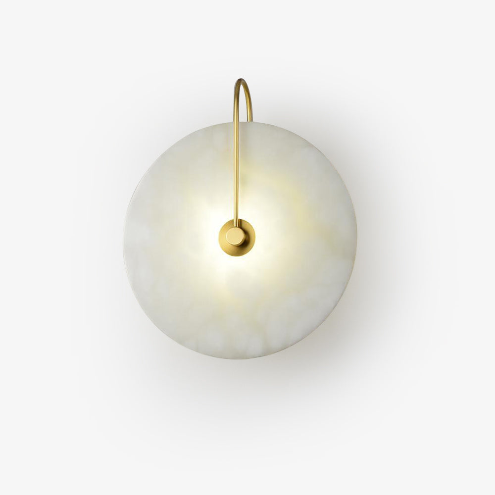 White LED Wall Light with Adjustable Black Arm
