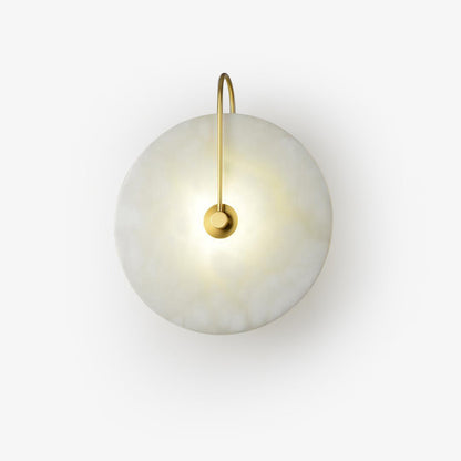 White LED Wall Light with Adjustable Black Arm