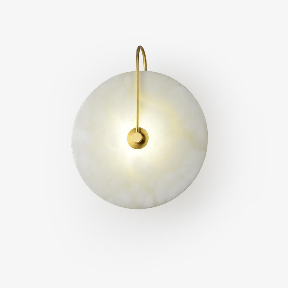 White LED Wall Light with Adjustable Black Arm