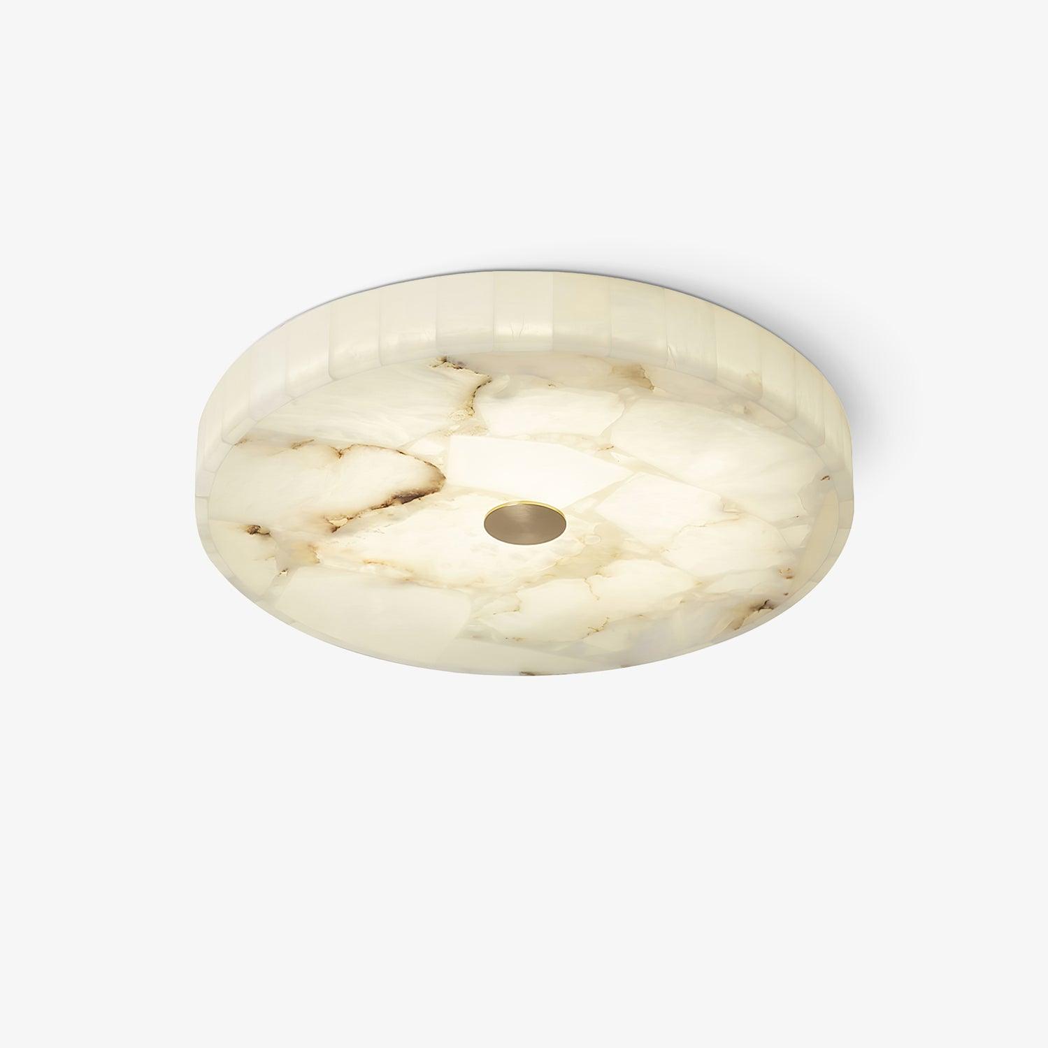 AlabasterGlow | Elegant LED Flush Mount Ceiling Light Fixture for Modern Homes 2