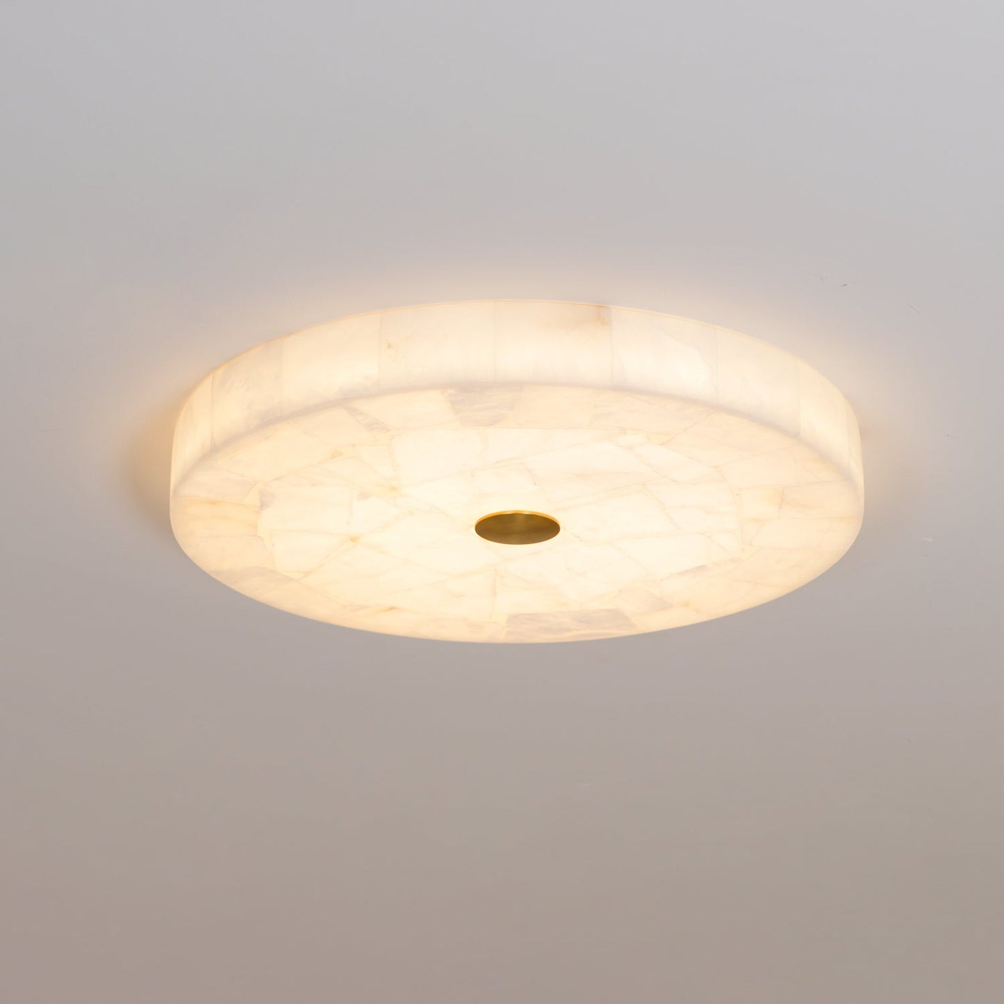 AlabasterGlow | Elegant LED Flush Mount Ceiling Light Fixture for Modern Homes 4
