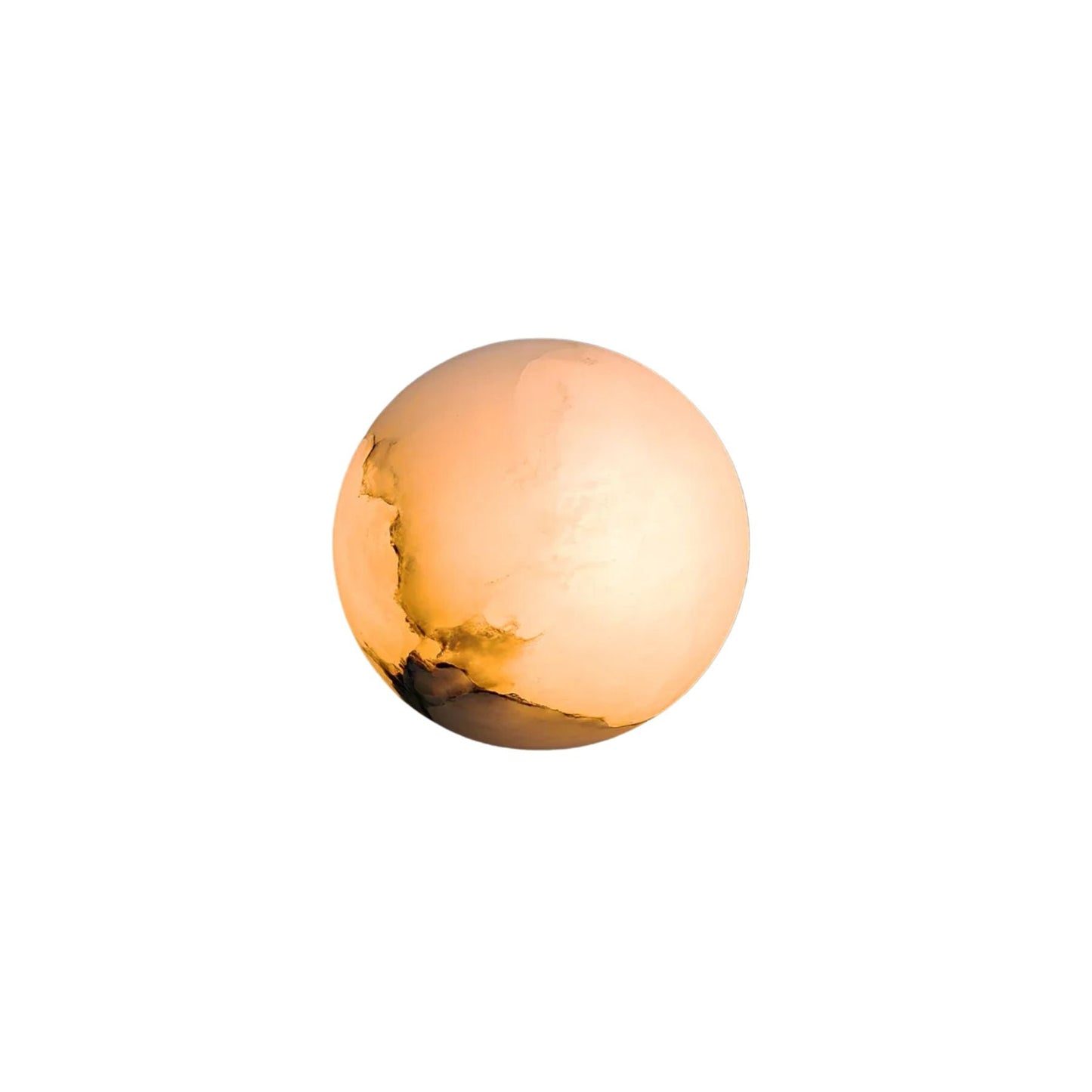 AlabasterGlow | Elegant Minimalist Alabaster Wall Sconce Lighting Fixture 1