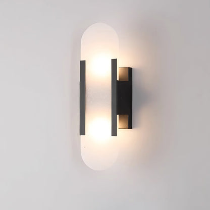 Soft White Alabaster Wall Lamp for Living Room - Lusomart