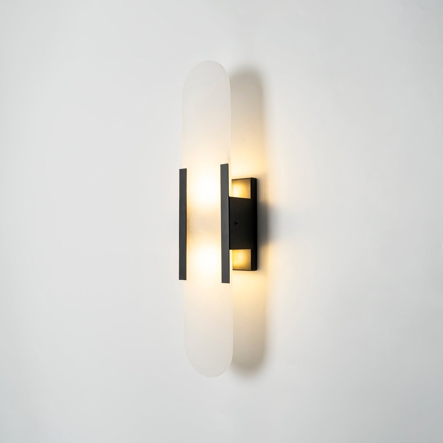 AlabasterGlow | Elegant Modern Alabaster Wall Sconce Lighting for Living Room 11