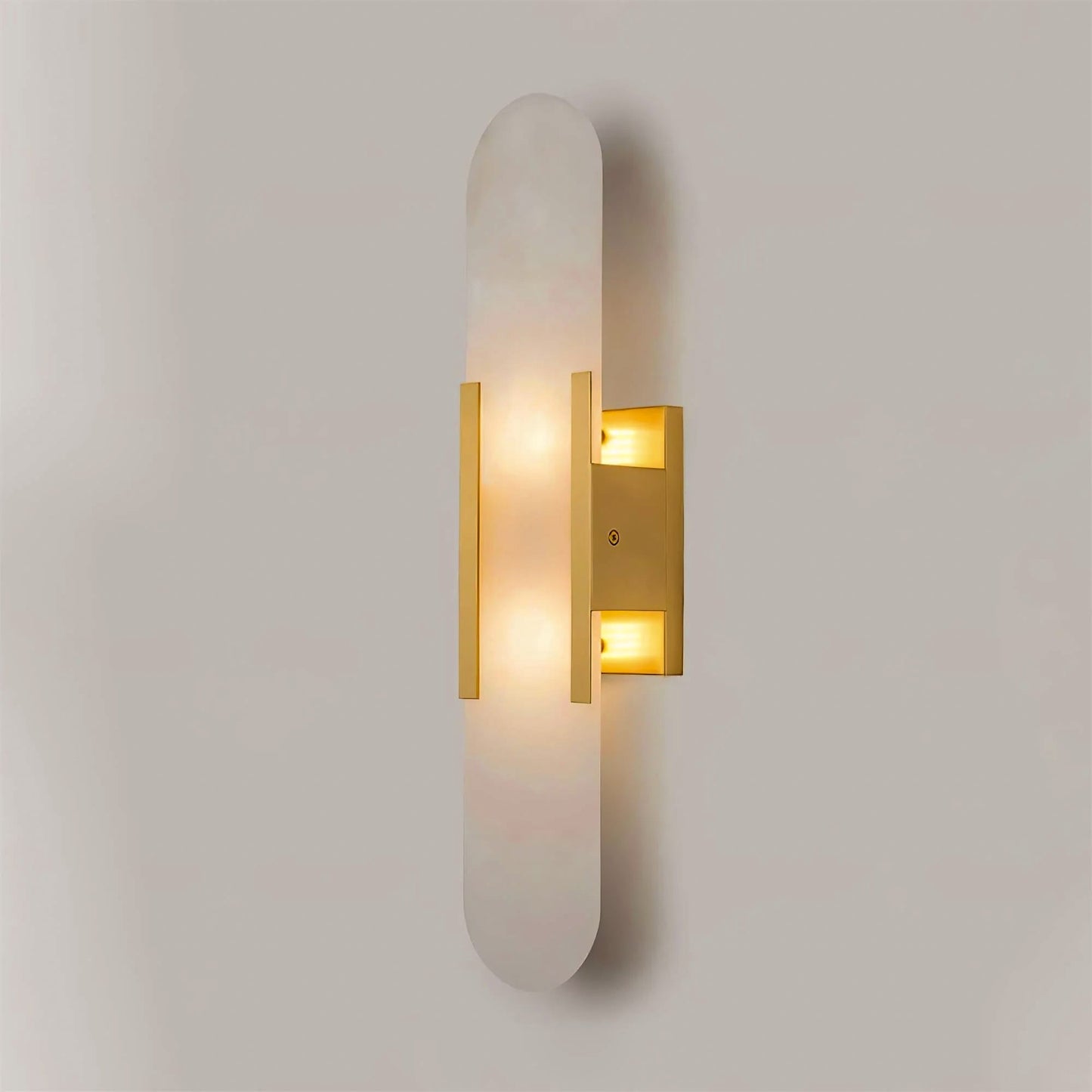 AlabasterGlow | Elegant Modern Alabaster Wall Sconce Lighting for Living Room 9