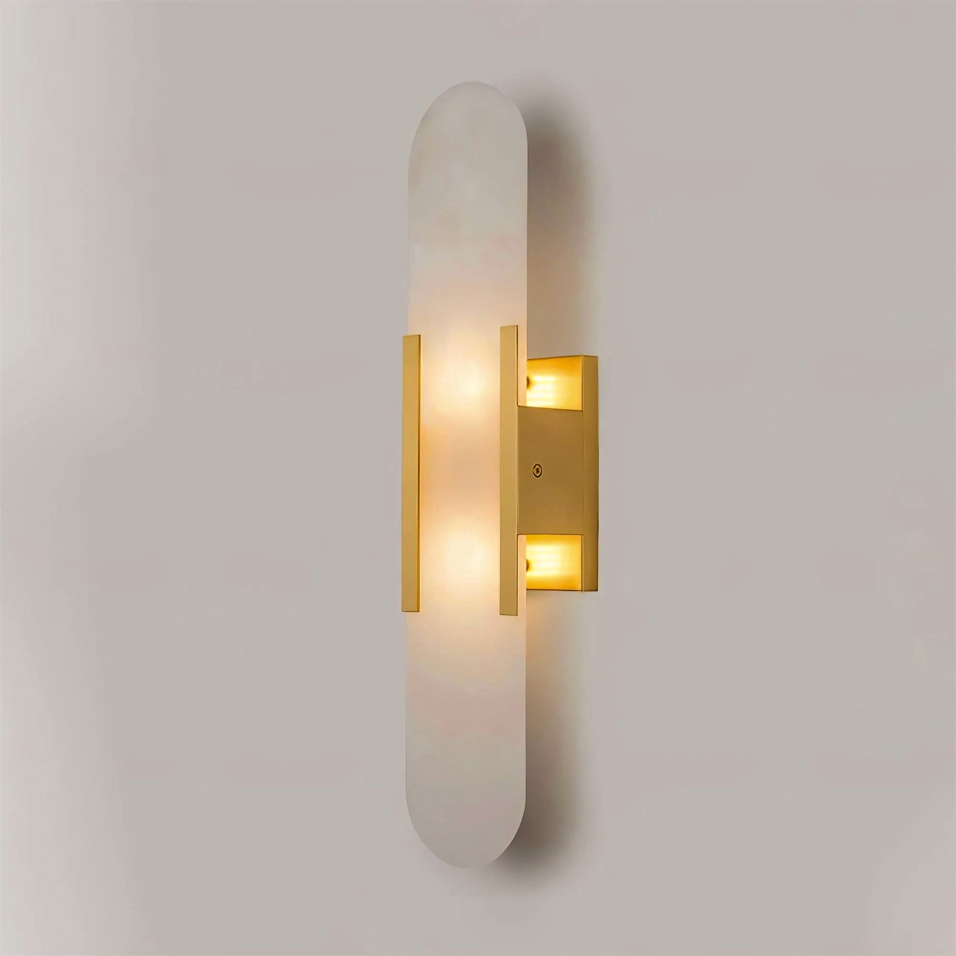 AlabasterGlow | Elegant Modern Alabaster Wall Sconce Lighting for Living Room 9
