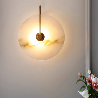 White LED Wall Light with Adjustable Black Arm