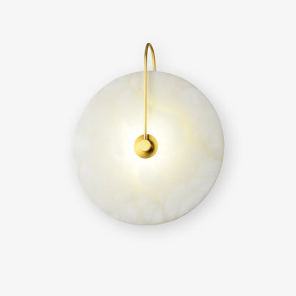 White LED Wall Light with Adjustable Black Arm