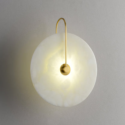 White LED Wall Light with Adjustable Black Arm