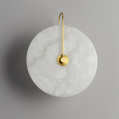 White LED Wall Light with Adjustable Black Arm