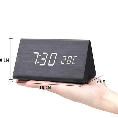 Intelligent LED Alarm Clock with Voice Control