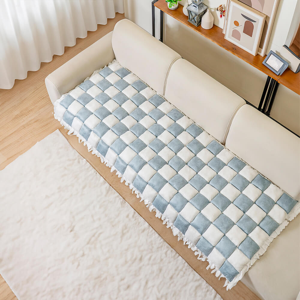 Durable Plaid Pet Furniture Protector Sofa Cover