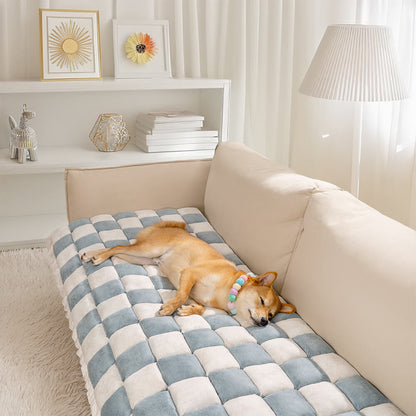 Durable Plaid Pet Furniture Protector Sofa Cover - Lusomart