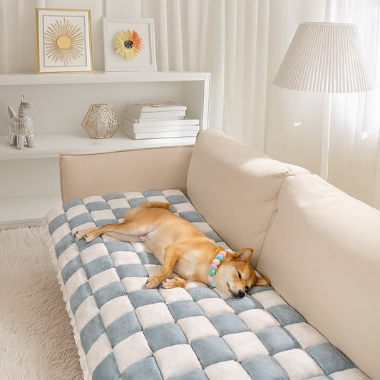 Durable Plaid Pet Furniture Protector Sofa Cover - Lusomart