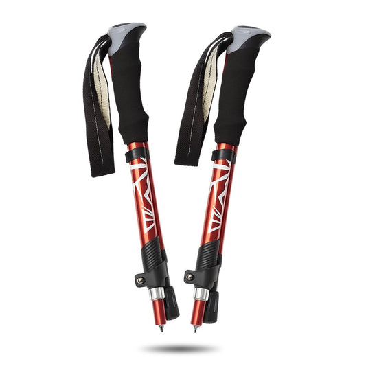 UltraLight Collapsible Trekking Walking Poles - Lusomart