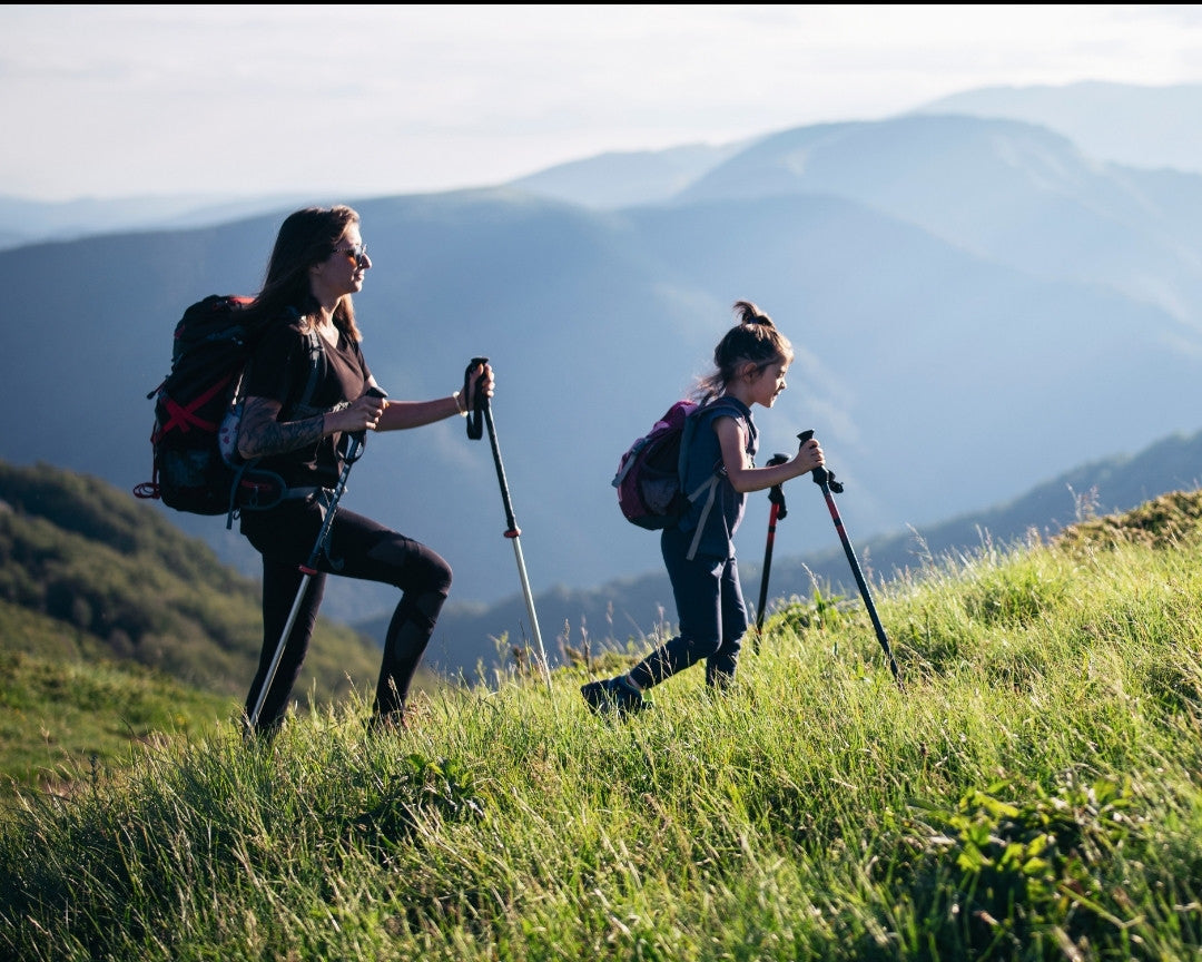 AlpineFlex | Lightweight Adjustable Foldable Nordic Walking Sticks 5