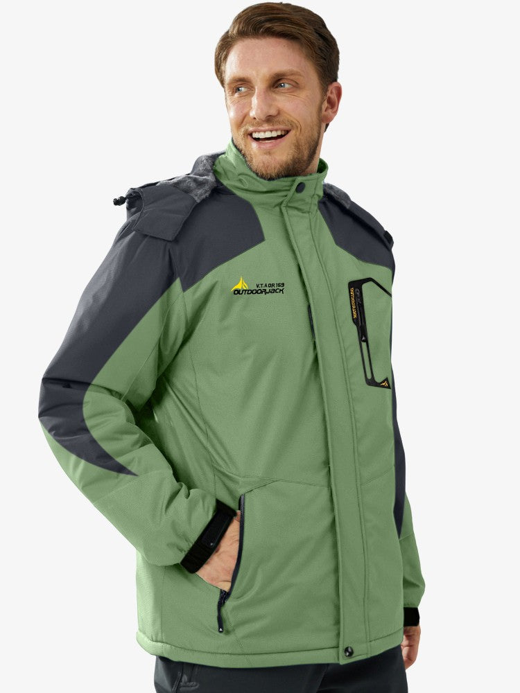 AlpineShield | Stylish Waterproof Men's Ski Jacket for Winter Sports 12