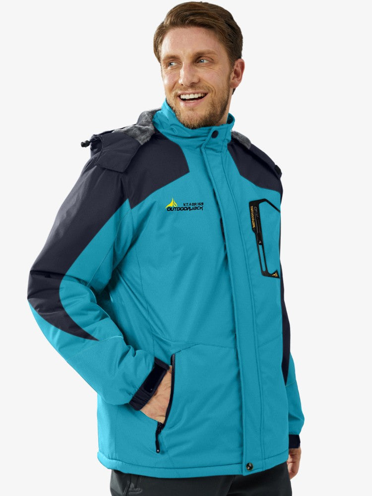 AlpineShield | Stylish Waterproof Men's Ski Jacket for Winter Sports 14
