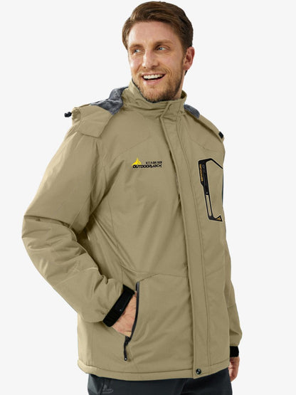 AlpineShield | Stylish Waterproof Men's Ski Jacket for Winter Sports 6
