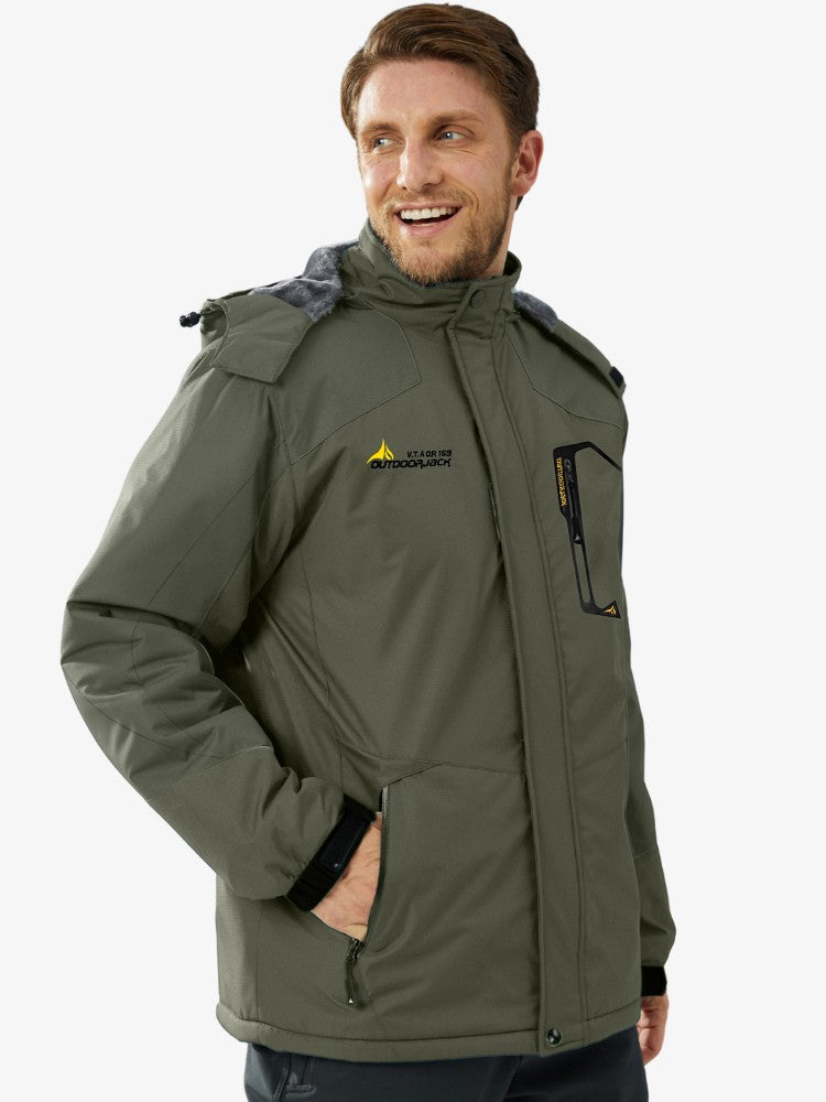 AlpineShield | Stylish Waterproof Men's Ski Jacket for Winter Sports 7