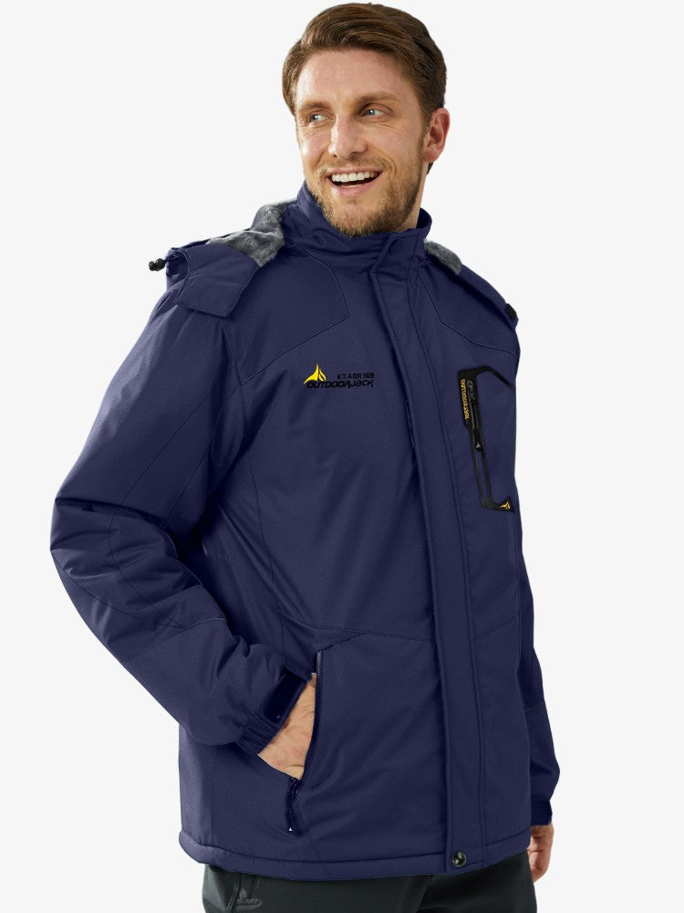 AlpineShield | Stylish Waterproof Men's Ski Jacket for Winter Sports 8