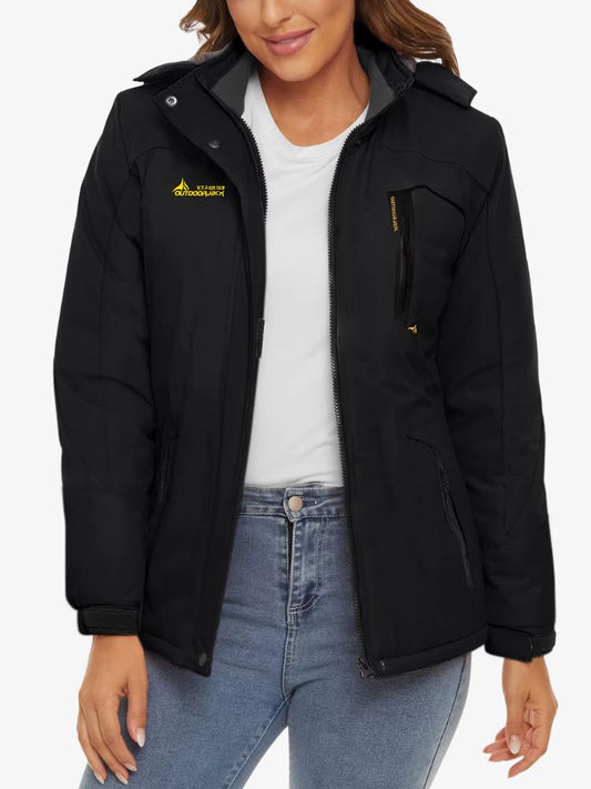 Warm Waterproof Ladies Ski Coat for Winter Sports - Lusomart