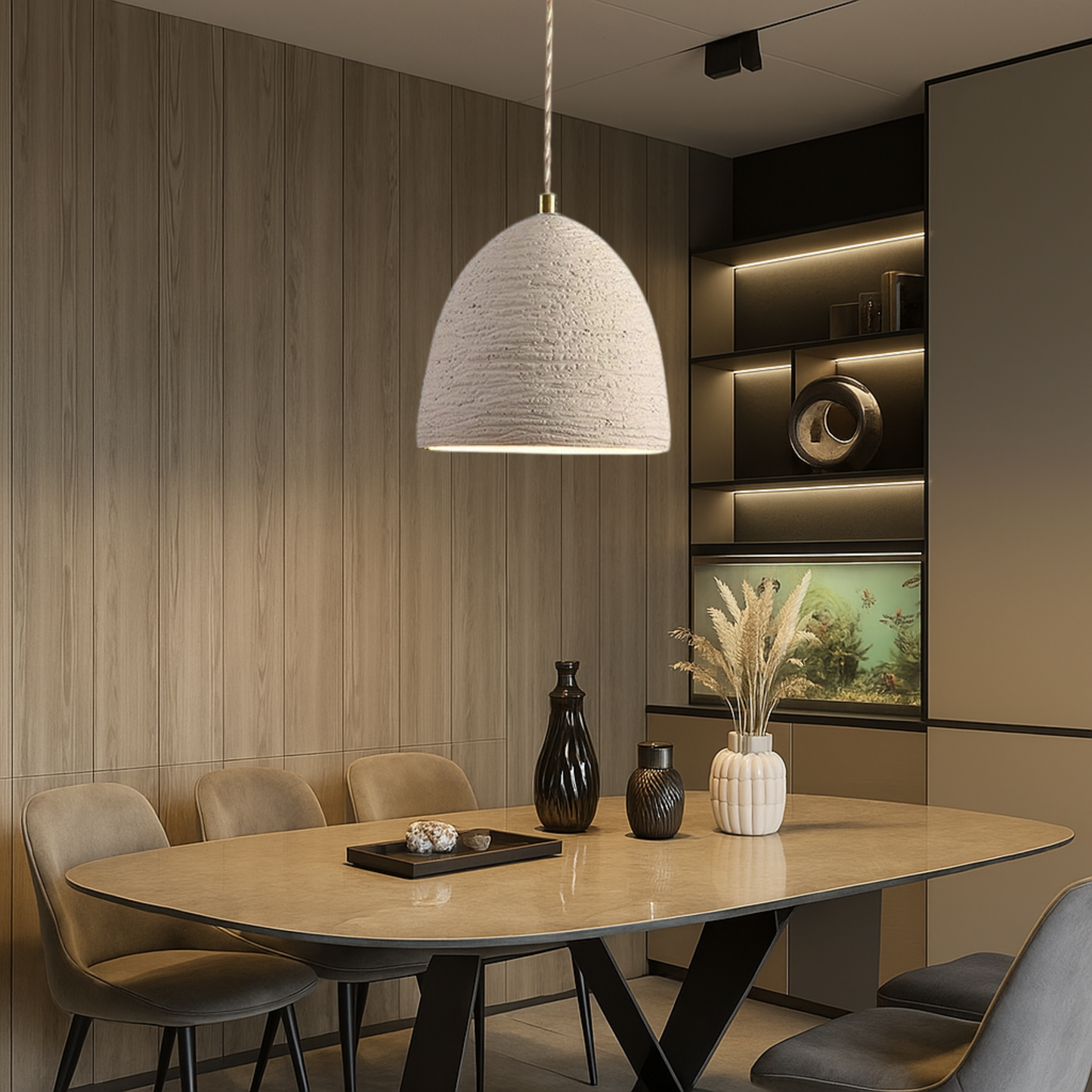 Altura | Cement Hanging Pendant Lamp for Modern Industrial Style 4