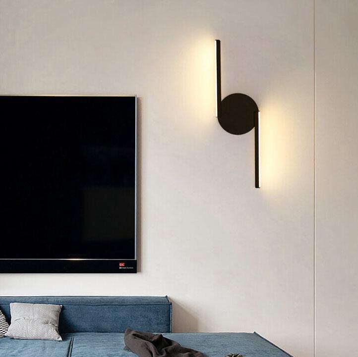 AluGlow – Contemporary LED Wall Lamp with Curved Aluminium 9